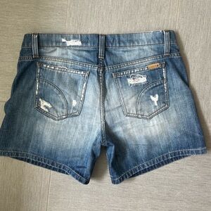 Womens Joe’s Jean Denim Shorts, cut offs, distressed, size 29